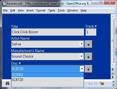 List Box function without NULL selection option under OOo 3.1.1 (Windows)