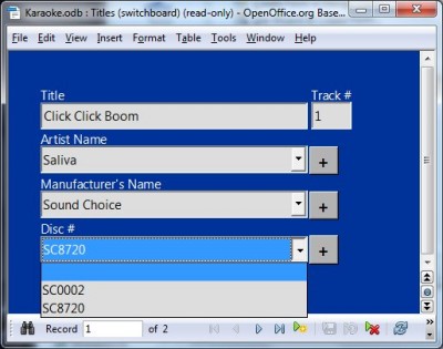 List Box function with NULL selection option under OOo 3.3.0 (Windows)
