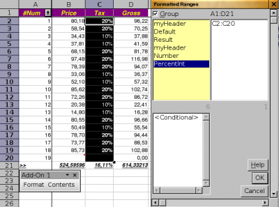 screenshot grouped formats SpecialCells 7